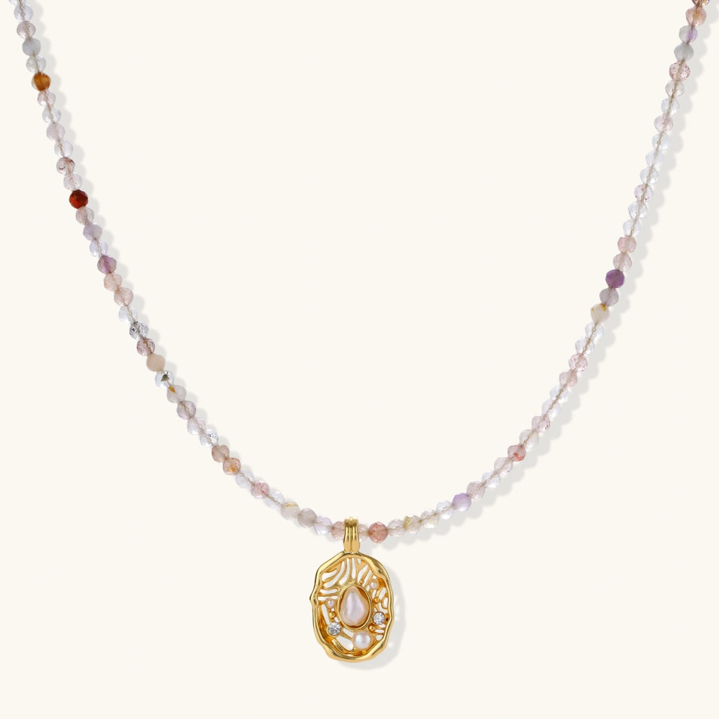 Mystic Garden Gemstone Necklace